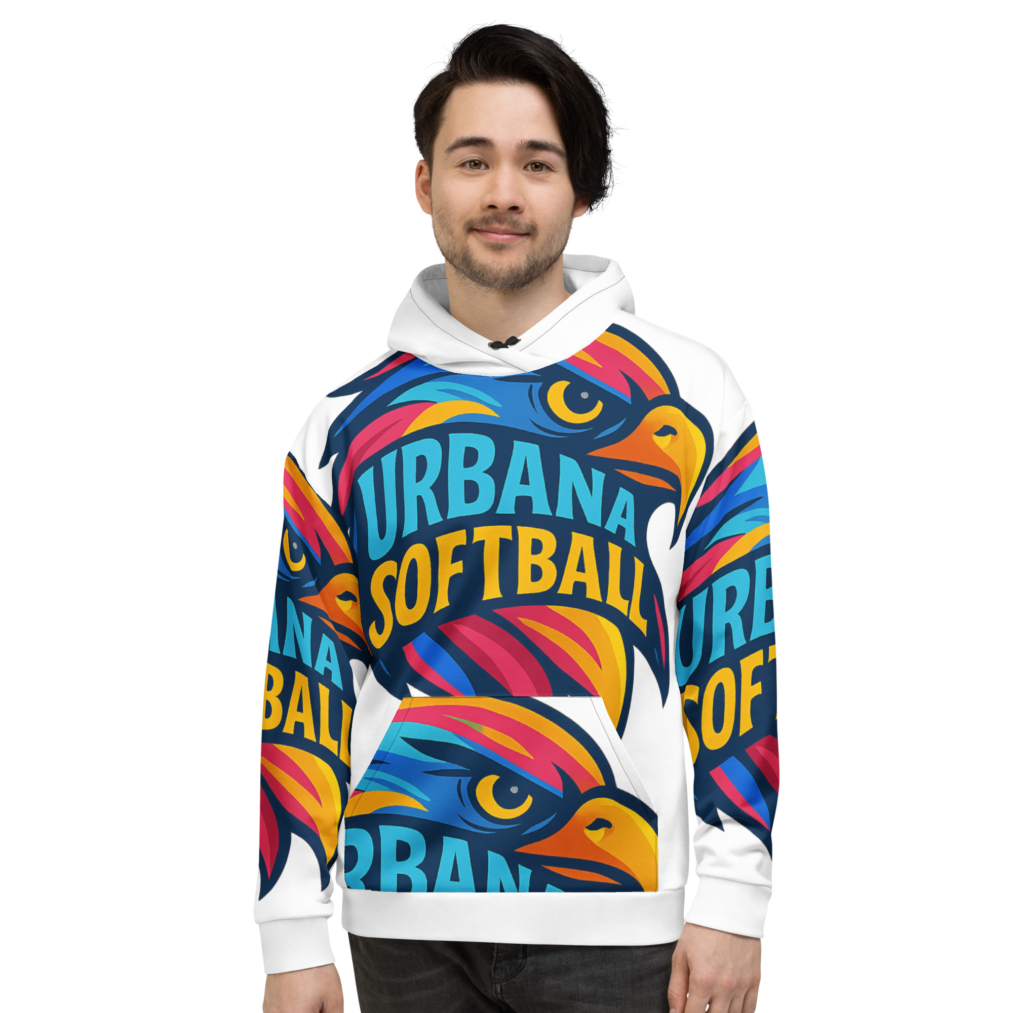 Testing All Over Print Unisex Hoodie